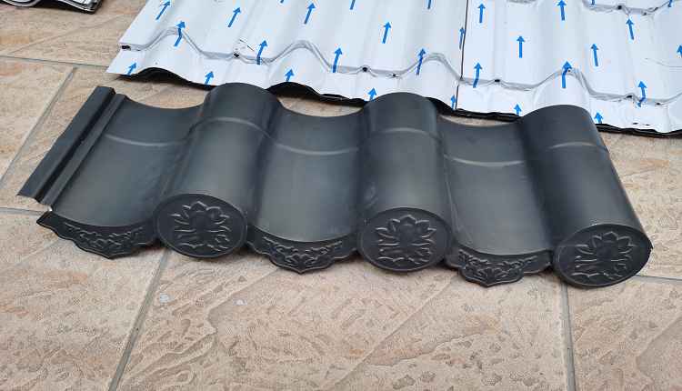 仿古筒瓦，鋁鎂錳筒瓦